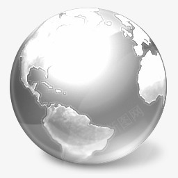 好看的灰色地球png免抠素材_新图网 https://ixintu.com 地球 好看 灰色 美丽