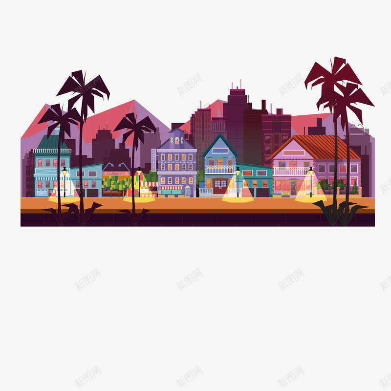 美丽上海进博会宣传画图矢量图ai免抠素材_新图网 https://ixintu.com 上海 世博会 免抠图 城市 城市彩色剪影 大厦 宣传画 楼房 美丽上海 进博会 高楼 矢量图