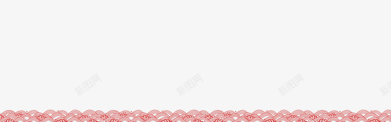 红色边框纹理png免抠素材_新图网 https://ixintu.com 中国风边框 新年素材 红包边纹 过年装饰元素 鸡年素材