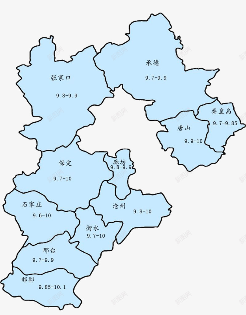 河北地图png免抠素材_新图网 https://ixintu.com 地图 张家口等 河北 河北地图 石家庄