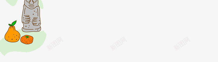 韩国卡通手绘地图png免抠素材_新图网 https://ixintu.com 手绘地图 旅游地图 朝鲜族 韩国