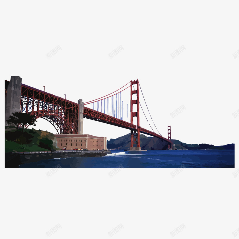 一座架在海边的立交桥图矢量图ai免抠素材_新图网 https://ixintu.com 一座架在海边的立交桥 山 树 桥 海水 珠江大桥 矢量免抠图 立交桥 矢量图