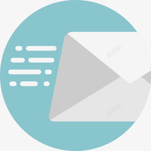 送图标png_新图网 https://ixintu.com 寄 接口 注意 电子邮件 短信 网络 邮件信封