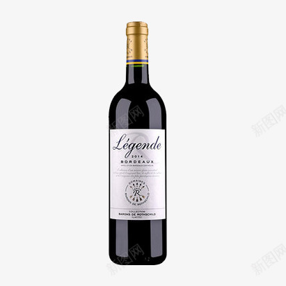 拉菲红葡萄酒png免抠素材_新图网 https://ixintu.com 产品实物 拉菲传奇 法国 波尔多红葡萄酒 进口红酒