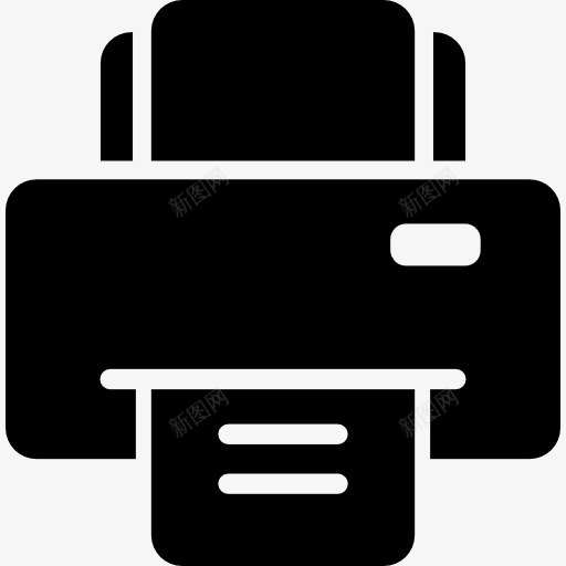 打印填充界面工具标志图标png_新图网 https://ixintu.com 填写 工具 打印 打印机 按钮 接口 热敏打印机