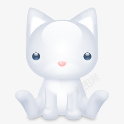 可爱小动物白色小狗png免抠素材_新图网 https://ixintu.com 可爱 小动物 白色
