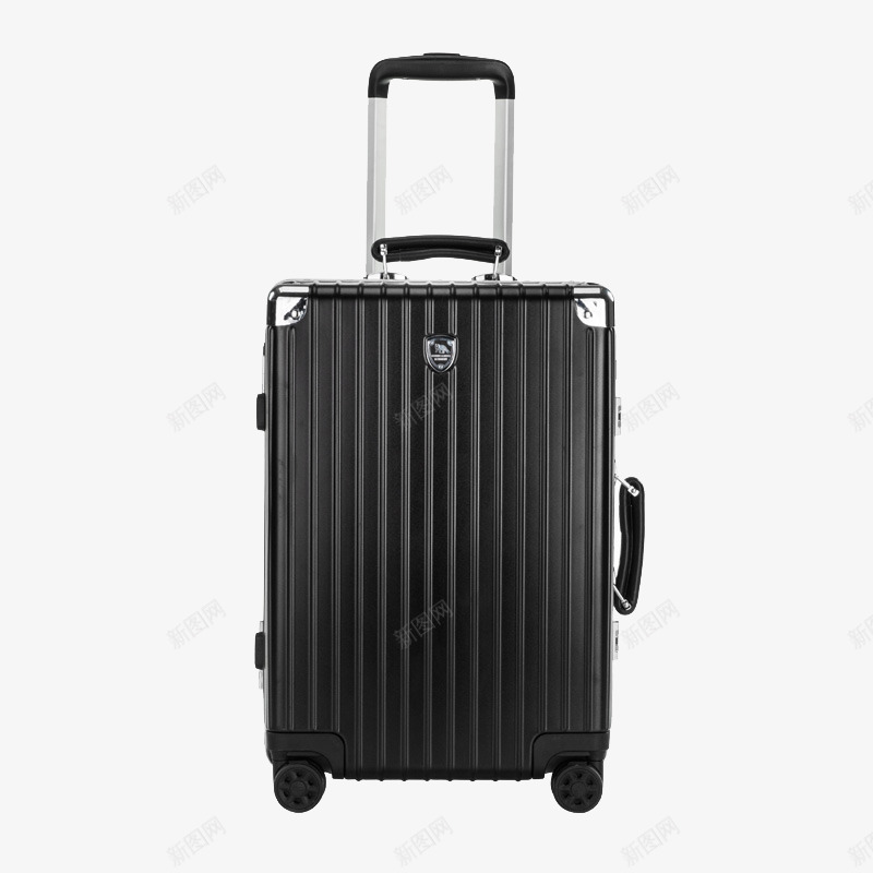 铝框旅行箱png免抠素材_新图网 https://ixintu.com 万向轮学生密码箱 产品实物 拉杆箱 拉皮箱 皮箱子 行李箱 铝框旅行箱