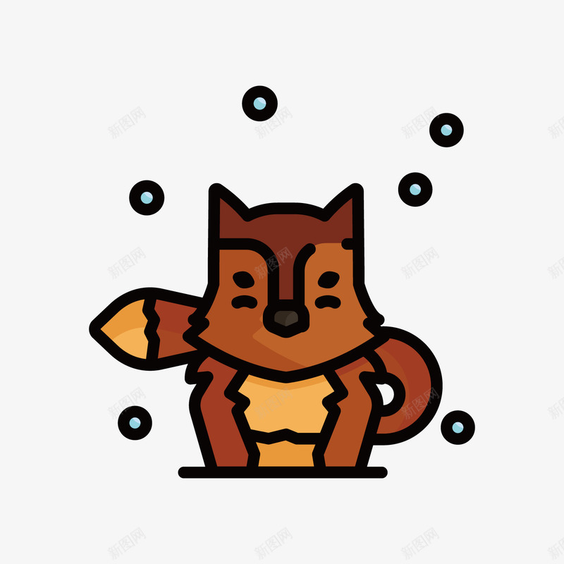 扁平化小狗图标png_新图网 https://ixintu.com UI图标 扁平化UI 扁平化小狗 手机图标 游戏UI 界面UI 网页UI