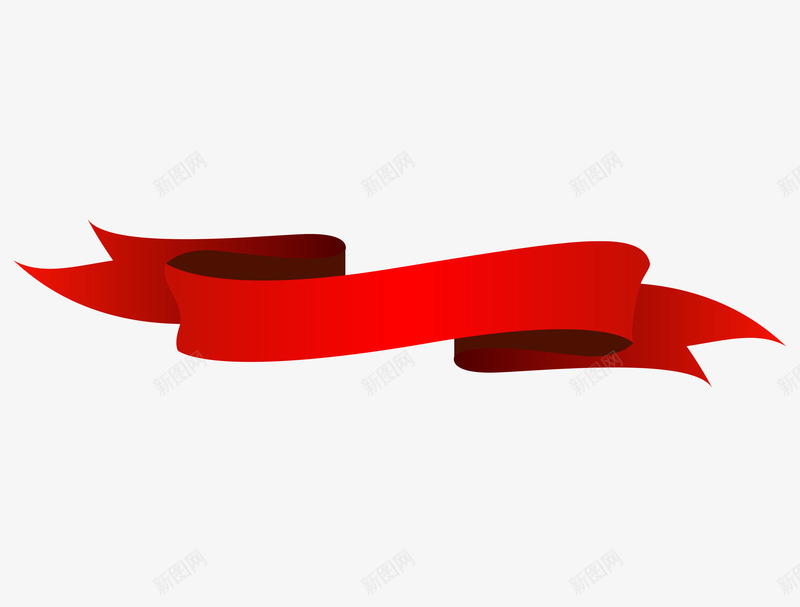 红色喜庆节日时尚高档祝贺彩带矢量图ai免抠素材_新图网 https://ixintu.com 喜庆彩带 时尚彩带 祝贺彩带 红色彩带 节日彩带 高档彩带 矢量图