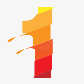 红色渐变几何png免抠素材_新图网 https://ixintu.com 几何png素材 渐变 红色