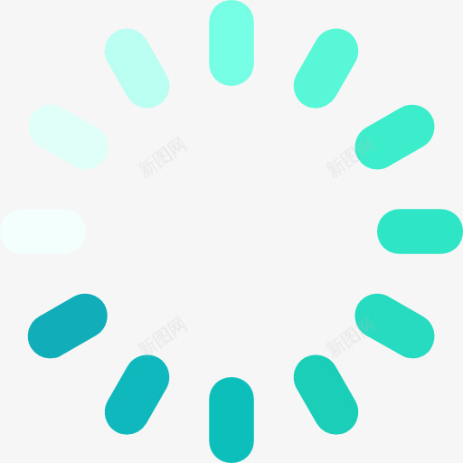 加载图标png_新图网 https://ixintu.com 刷新 加载 形状圆 旋转 用户界面 重新加载