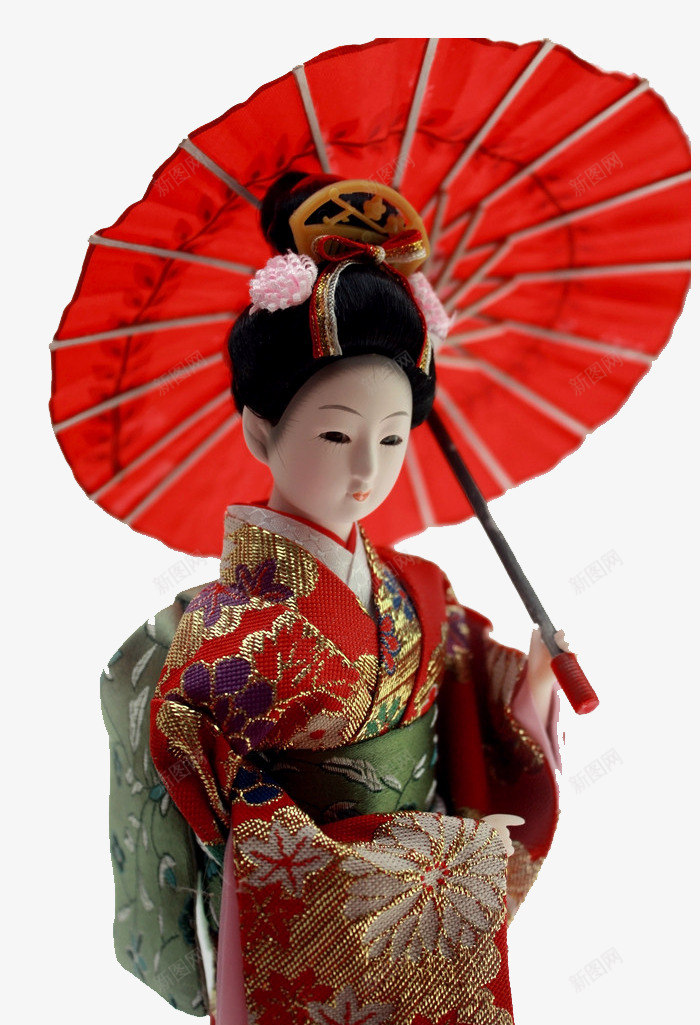 日本娃娃png免抠素材_新图网 https://ixintu.com 娃娃 实物 工艺品 日式 日本