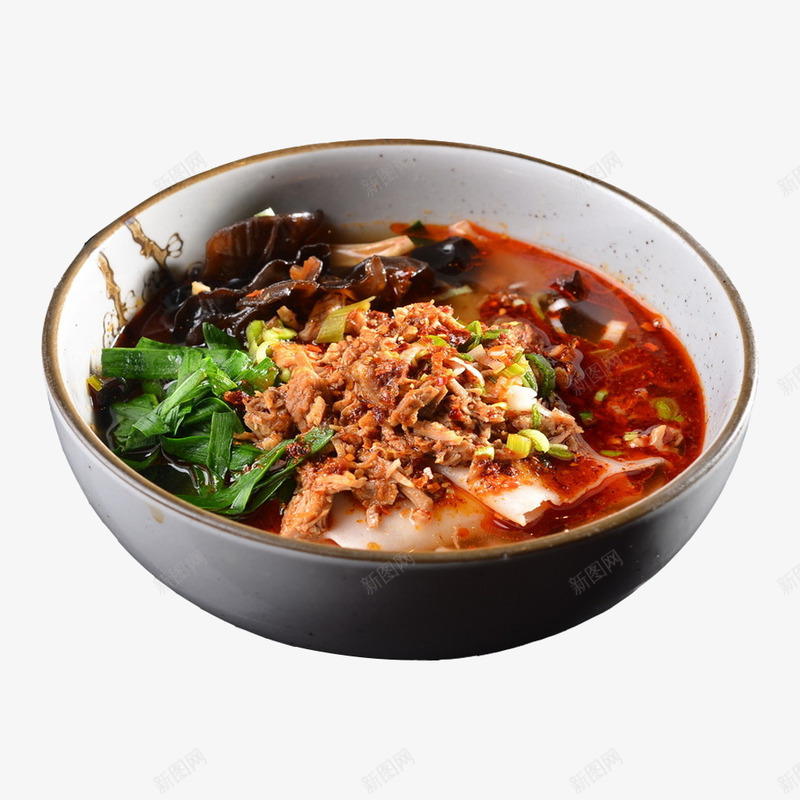 产品实物黑木耳卤肉面png免抠素材_新图网 https://ixintu.com 中餐 传统美食 卤肉面 名菜 地方菜 家常菜 特色菜 美食 肉面 菜谱 餐饮美食 黑木耳