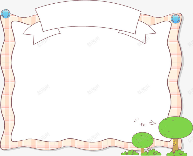 花边手绘边框底纹卡通png免抠素材_新图网 https://ixintu.com 卡通 可爱 底纹 手绘 线框 花边 边框