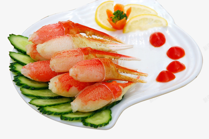 新鲜螃蟹腿食物摆盘png免抠素材_新图网 https://ixintu.com 产品实物 海鲜 生鲜 美食 螃蟹 螃蟹脚