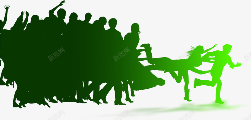 奔跑放肆年轻不羁人物剪影png免抠素材_新图网 https://ixintu.com 不羁 人物 剪影 奔跑 年轻 放肆