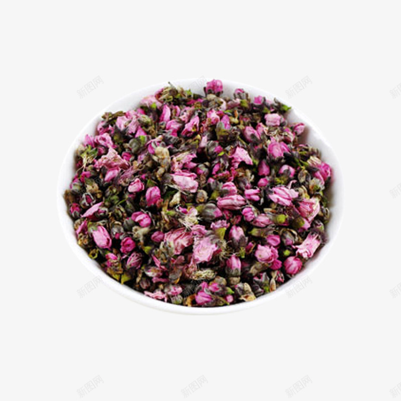 产品实物桃花干桃花茶png免抠素材_新图网 https://ixintu.com 优质 养生 养生茶 完整 桃花 桃花干 桃花茶 淡雅 清香 瓷碗 自然风干 花茶 花草茶 茶 茶饮品 风干植物 饱满