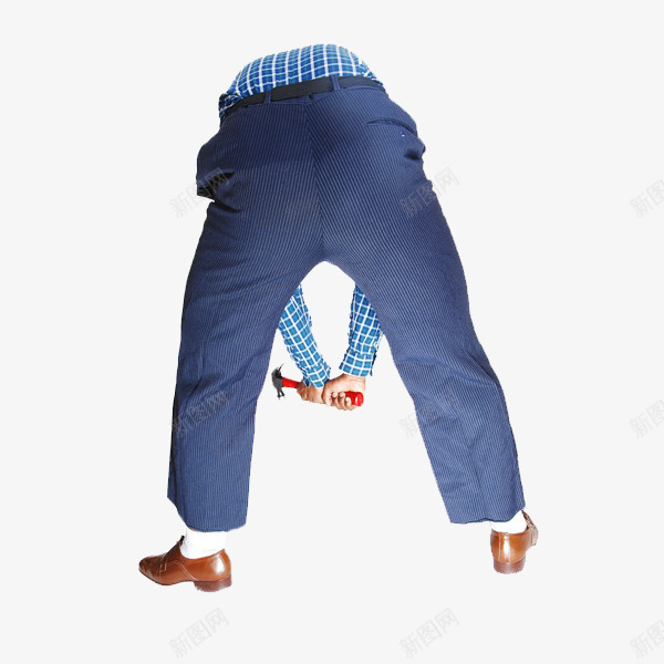 干活的男人png免抠素材_新图网 https://ixintu.com 卡通 工作 工具 帅气的 弯腰的 男人 男生背影 简笔 背影