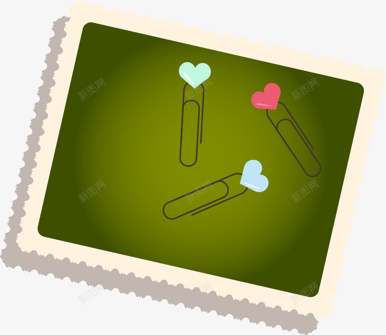 手绘简约绿色背景边框png免抠素材_新图网 https://ixintu.com 手绘 简约 绿色背景 边框