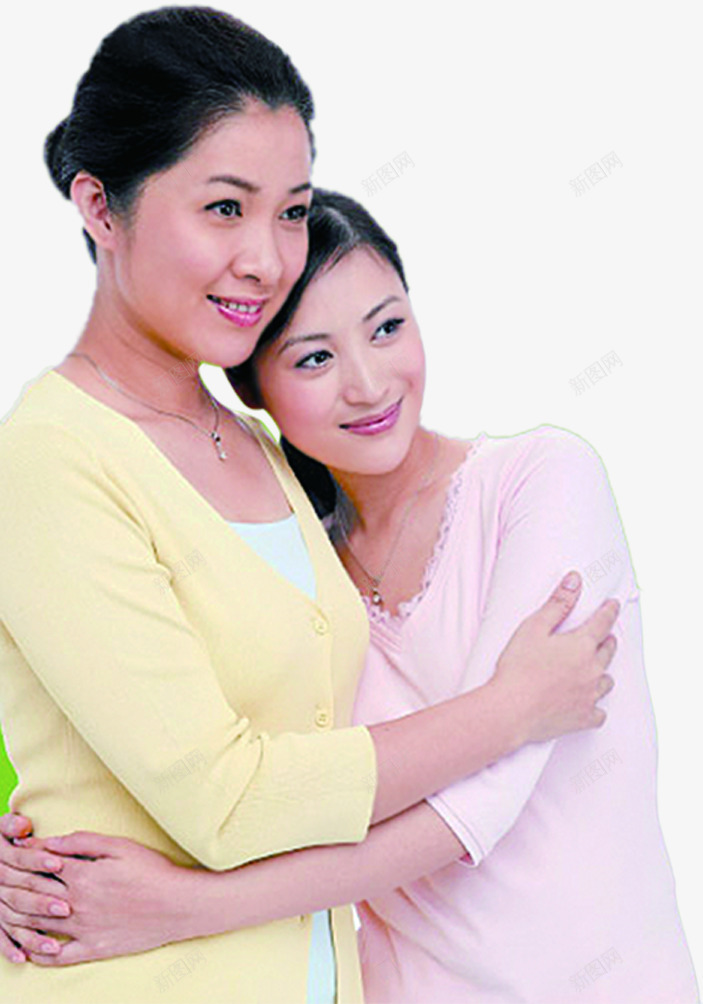 温馨感恩母女人物png免抠素材_新图网 https://ixintu.com 人物 感恩 母女 温馨
