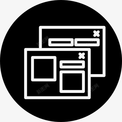 SEO登陆页面符号里一圈图标png_新图网 https://ixintu.com SEO 圈 搜索引擎优化 界面 着陆页 页面
