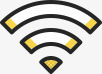 wifi标志png免抠素材_新图网 https://ixintu.com wifi 信号 标志