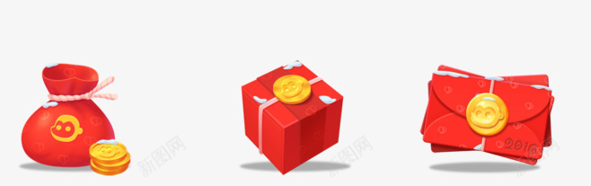 礼包金币png免抠素材_新图网 https://ixintu.com 图片 金币