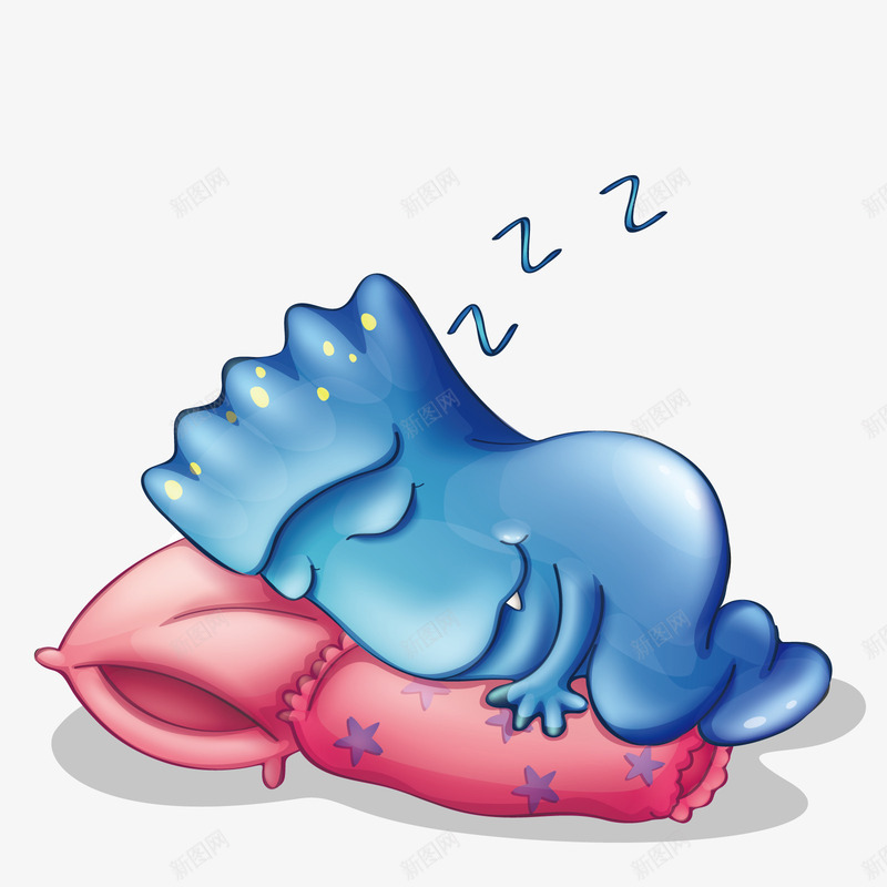 睡觉png免抠素材_新图网 https://ixintu.com 入眠 晚安 枕头PNG 水珠 睡眠PNG 装饰
