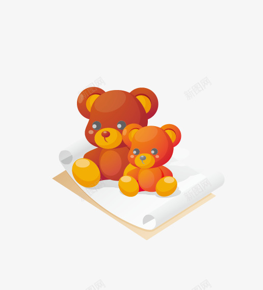 卡通小熊礼物png免抠素材_新图网 https://ixintu.com 卡通 小熊 小熊礼物 玩具 礼物