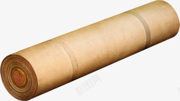 卷起的卷轴文房四宝png免抠素材_新图网 https://ixintu.com 卷起 卷轴 文房四宝
