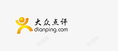 大众点评png免抠素材_新图网 https://ixintu.com 大众点评 网站 美食