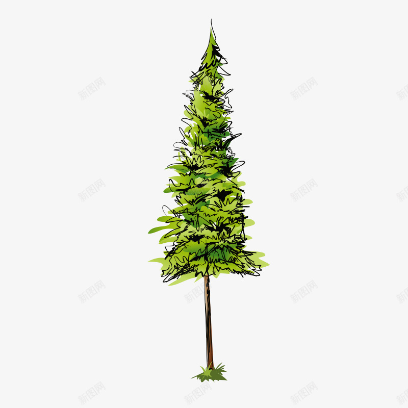 树树木木png免抠素材_新图网 https://ixintu.com 四季树 木 树 树木 树林 植物 花草树