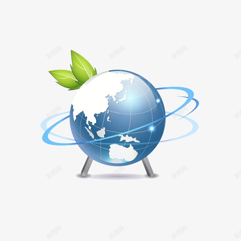 白色现代地球png免抠素材_新图网 https://ixintu.com 世界 互联网 全球 商务 国际 地图 地球 地球图 科技 网络