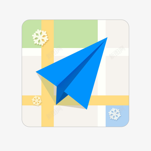 图标高德地图png_新图网 https://ixintu.com ui 图标 简洁 高德地图