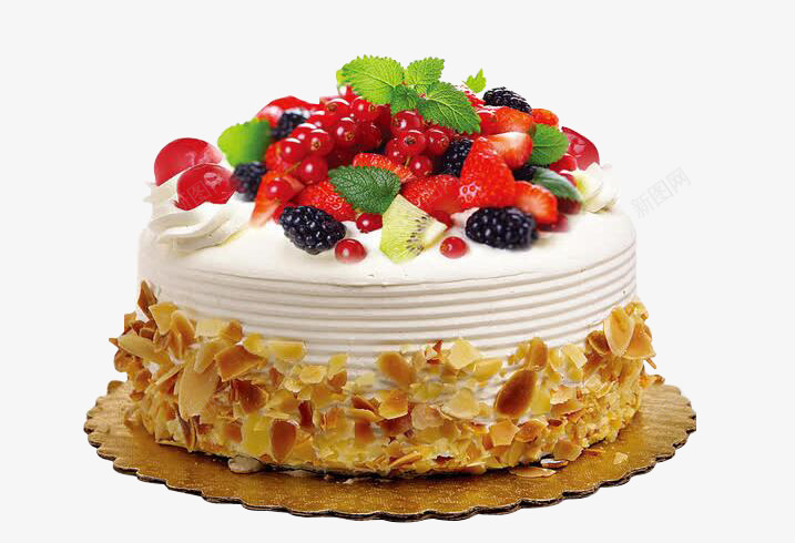 桑葚水果生日蛋糕png免抠素材_新图网 https://ixintu.com 桑葚 水果蛋糕 生日蛋糕 草莓蛋糕 薄荷叶
