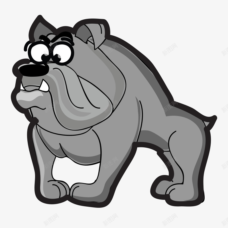 恶霸犬手绘动物手绘png免抠素材_新图网 https://ixintu.com 名犬手绘 名犬手绘下载 恶霸犬手绘 手绘狗 狗手绘下载 高清动物手绘 高清狗手绘
