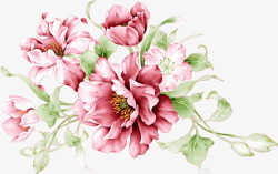 浪漫创意七夕卡通植物花朵素材