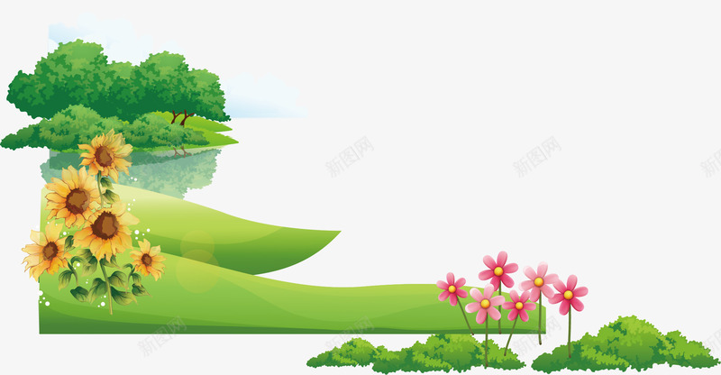 春季草丛游园矢量图ai免抠素材_新图网 https://ixintu.com 春季 游园矢量 游园素材 矢量游园素材 草丛 矢量图