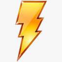 快重新启动闪电功率黄色的暗玻图标png_新图网 https://ixintu.com lightning power quick restart yellow 功率 快 的 重新启动 闪电 黄色