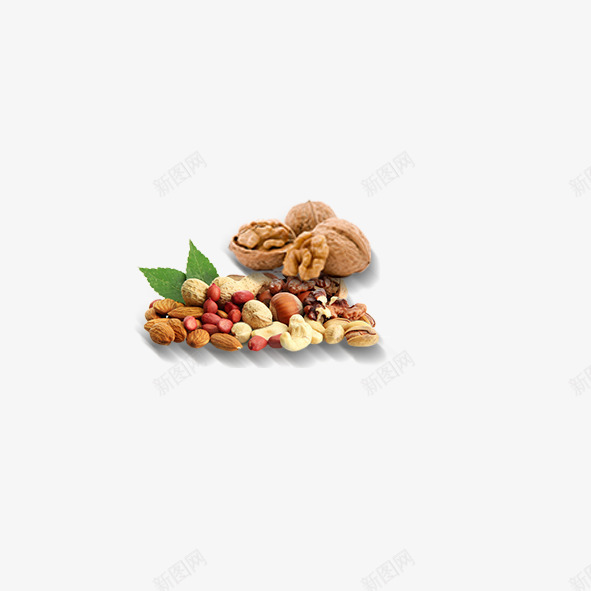 干果psd免抠素材_新图网 https://ixintu.com 美味干果夏威夷果坚果食品美食腰果