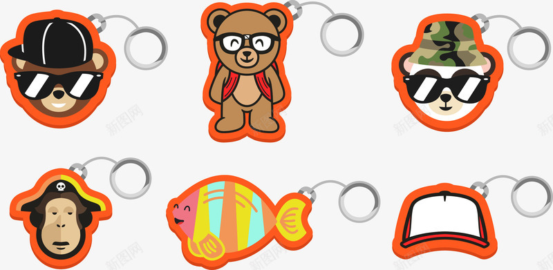 儿童玩具矢量图ai免抠素材_新图网 https://ixintu.com 动漫世界 小熊 幼儿园 玩具 翻书 钓鱼 矢量图