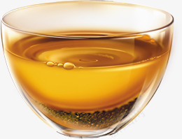 玻璃杯子中的茶水淘宝促销png免抠素材_新图网 https://ixintu.com 促销 杯子 玻璃 茶水