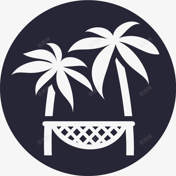 icon去玩首页出境游矢量图图标eps_新图网 https://ixintu.com icon去玩首页出境游 椰子树图标矢量素材 椰子树标志png免扣素材 黑白椰子树标志 矢量图