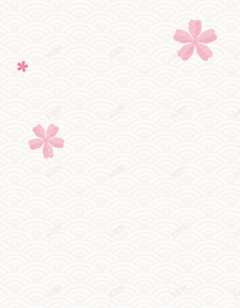 日本樱花祥云背景png免抠素材_新图网 https://ixintu.com 旅游 樱花 祥云 祥云背光 背景