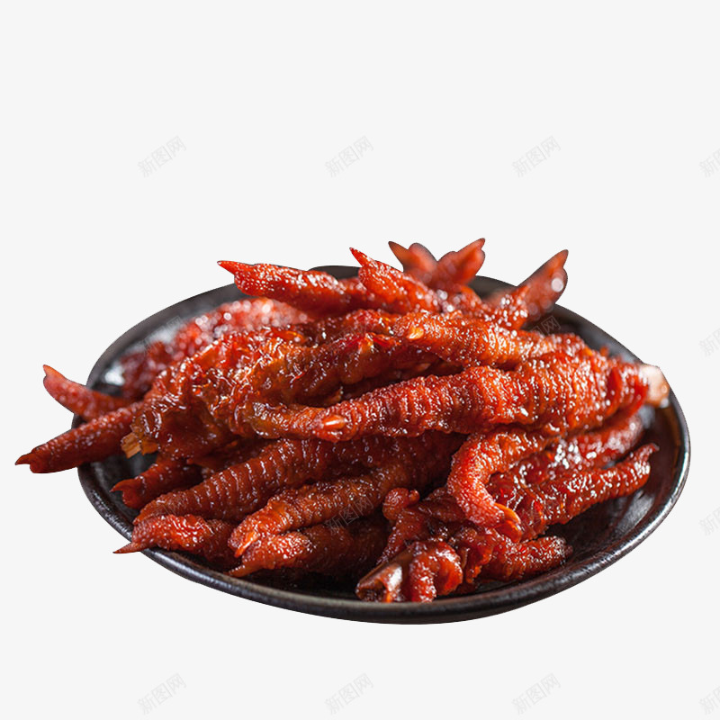 虎皮凤爪png免抠素材_新图网 https://ixintu.com 休闲零食小吃 凤爪 卤味鸡爪 实物 真空熟食 虎皮凤爪 零食休闲