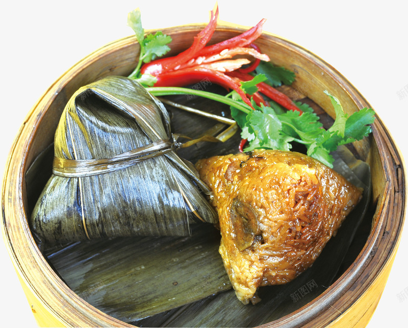 传统食物粽子矢量图ai免抠素材_新图网 https://ixintu.com 矢量图 矢量烧肉粽 端午 端午节食物 节日 鲜肉粽