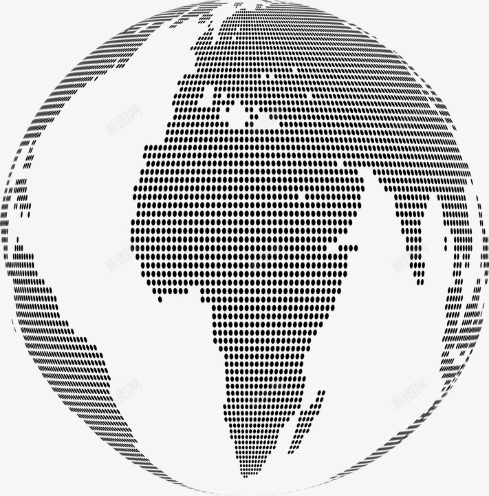 几何形状组成的地球png免抠素材_新图网 https://ixintu.com 世界 全球 几何 制图 地图 地球 地理 大洲 抽象 行星