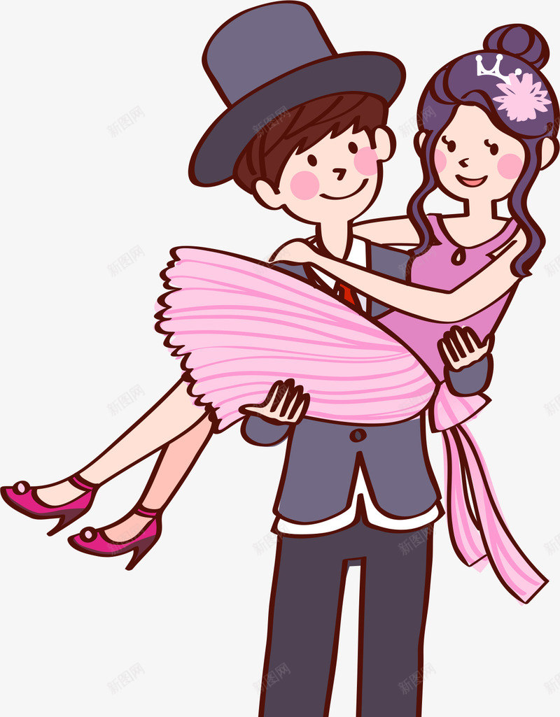 手绘情侣png免抠素材_新图网 https://ixintu.com AI 一男一女 卡通 情人节 情侣 手绘 拍拖 插图 插画 爱人 爱情 甜蜜 线条 谈恋爱