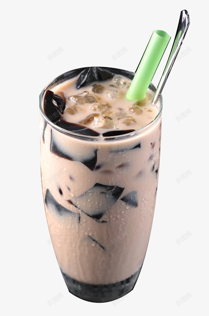 新鲜美味烧仙草png免抠素材_新图网 https://ixintu.com 新鲜 烧仙草 甜香 美味 香浓