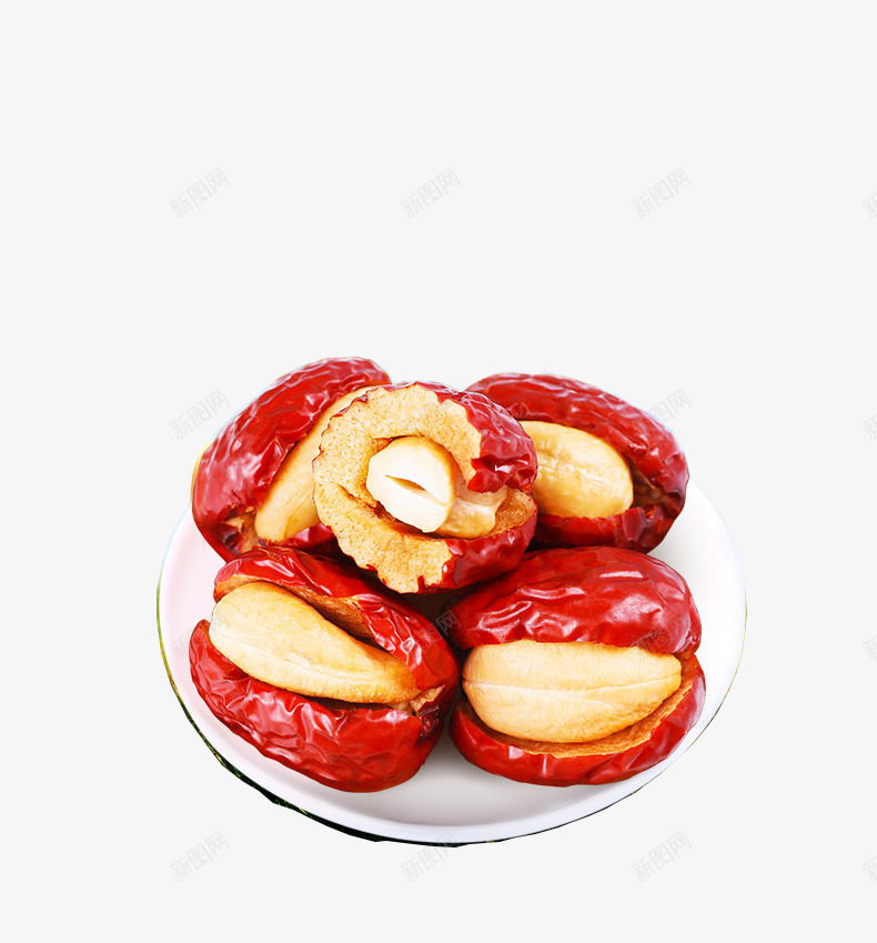 干货红枣补血png免抠素材_新图网 https://ixintu.com 坚果 小吃 干货 红枣 补血 零食